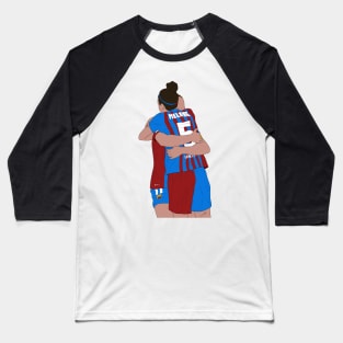 Celebration Alexia Putellas and Melanie Serrano Baseball T-Shirt